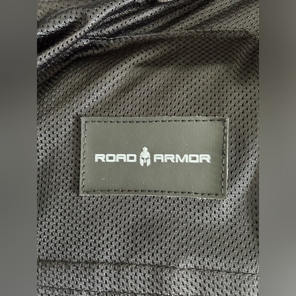 NWOT Road Armor Air Rider Mesh Armored Shirt SZ LARGE BLACK AND WHITE - Picture 7 of 14